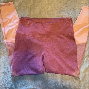 Old Navy Rose/Pink Athletic Leggings
